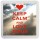 Keep Calm and Love Jesus - Small Coaster