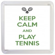 Keep Calm and Play Tennis - Small Coaster