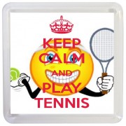 Keep Calm and Play Tennis - Small Coaster