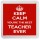 Keep Calm You're the Best Teacher Ever - Small Coaster