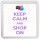 Keep Calm and Shop On - Small Coaster