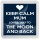 Keep Calm Mum Loves you to the Moon and Back - Small Coaster