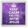 Keep Calm and Stay with Jesus - Small Coaster
