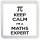Keep Calm I'm a Maths Expert - Small Coaster