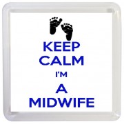 Keep Calm I'm a Midwife - Small Coaster