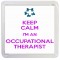 Keep Calm I'm an Occupational Therapist - Small Coaster