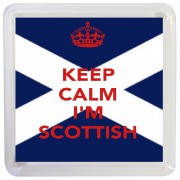 Keep Calm I'm Scottish - Small Coaster