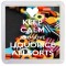 Keep Calm and Love Liquorice Allsorts - Small Coaster