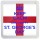 Keep Calm and Happy St. George's Day - Small Coaster