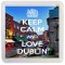 Keep Calm and Love Dublin - Small Coaster