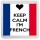 Keep Calm I'm French - Small Coaster