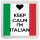 Keep Calm I'm Italian - Small Coaster