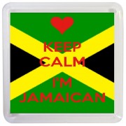 Keep Calm I'm Jamaican - Small Coaster