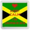 Keep Calm I'm Jamaican - Small Coaster