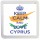 Keep Calm and Love Cyprus - Small Coaster