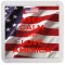Keep Calm and Love America - Small Coaster