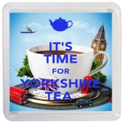 It's Time for Yorkshire Tea - Small Coaster