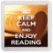 Keep Calm and Enjoy Reading - Small Coaster