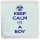 Keep Calm It's a Boy - Small Coaster