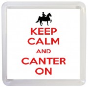 Keep Calm and Canter On - Small Coaster