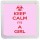 Keep Calm It's a Girl - Small Coaster