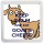 Keep Calm and Eat Goat's Cheese - Small Coaster