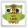 Keep Calm and Like Owls - Small Coaster