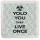 YOLO You Only Live Once - Small Coaster