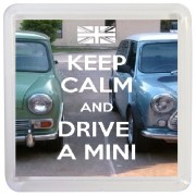 Keep Calm and Drive a Mini - Small Coaster
