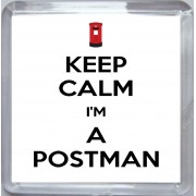Keep Calm I'm a Postman - Small Coaster