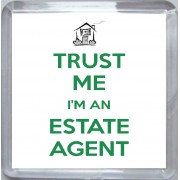 Trust Me I'm an Estate Agent - Small Coaster