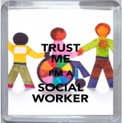Trust Me I'm a Social Worker - Small Coaster