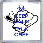 Keep Calm I'm a Chef - Small Coaster