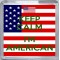 Keep Calm I'm American - Small Coaster