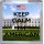 Keep Calm I'm American - Small Coaster