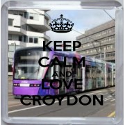 Keep Calm and Love Croydon - Small Coaster