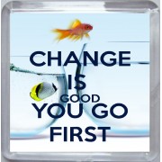 Change is Good You Go First - Small Coaster