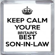 Keep Calm You're Britain's Best Son-in-Law - Small Coaster