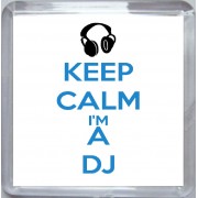 Keep Calm I'm a DJ - Small Coaster