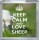 Keep Calm and Love Sheep - Small Coaster