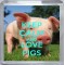 Keep Calm and Love Pigs - Small Coaster