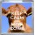Keep Calm and Love Cows - Small Coaster