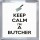 Keep Calm I'm a Butcher - Small Coaster