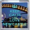 Keep Calm and Love Newcastle - Small Coaster