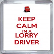 Keep Calm I'm a Lorry Driver - Small Coaster