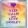 Keep Calm and Love Horley - Small Coaster