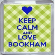 Keep Calm and Love Bookham - Small Coaster