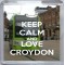 Keep Calm and Love Croydon - Small Coaster