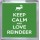 Keep Calm and Love Reindeer - Small Coaster