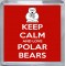 Keep Calm and Love Polar Bears - Small Coaster